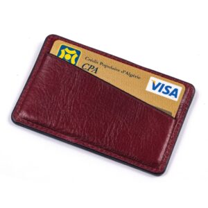 Mini Porte Carte double face - حامل بطاقات حجم صغير