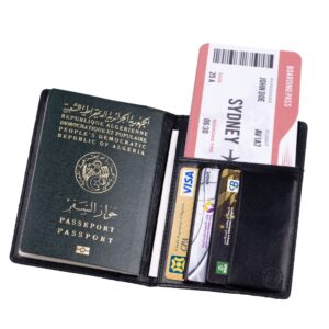 Porte Passeport Starix en cuir  - حامل جواز السفر