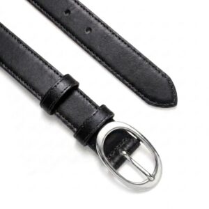 Ceinture femme en cuir véritable - Boucle Argentée – Cuircom