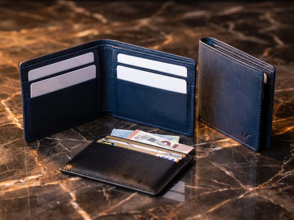 Portefeuilles et porte-cartes en cuir Cuircom